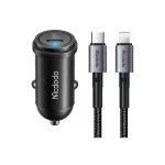 شارژر فندکی تک پورت 30 وات مک دودو به همراه کابل شارژر