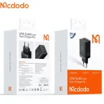 شارژر دیواری سوپر فست شارژ تایپ سی و یو اس بی 67 وات مک دودو CH-154 - تصویر 7