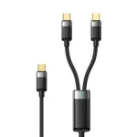 کابل شارژ تایپ سی به 2 پورت تایپ سی مک دودو مدل CA-6780 طول 1.5 متر