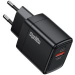 شارژر 20 وات فست شارژ دو پورت USB و USB-C رکسین Rex-C20