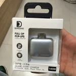محافظ شارژ تایپ سی هوشمند DINGEND 140W با قطع فیزیکی اتصال - تصویر 2