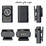میکروفون بی‌سیم هالی لند Hollyland LARK M2 DUO 2-Person با گارانتی و نات اکتیو - تصویر 2