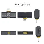 میکروفون بی‌سیم هالی لند Hollyland LARK M2 DUO 2-Person با گارانتی و نات اکتیو - تصویر 12