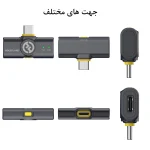 میکروفون بی‌سیم هالی لند Hollyland LARK M2 DUO 2-Person با گارانتی و نات اکتیو - تصویر 9