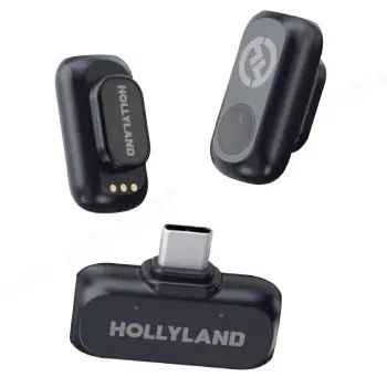 میکروفن بی سیم یقه ای هالی لند Hollyland LARK A1 Duo با گارانتی و نات اکتیو